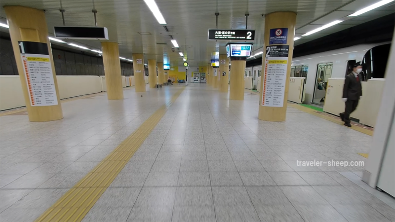 札幌市営地下鉄 東西線 新さっぽろ駅ホーム